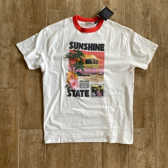 It's Now Cool Signature Ringer Tee - Picture 1 of 7